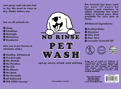 ProV Pet Sanitizers and Cleaners
