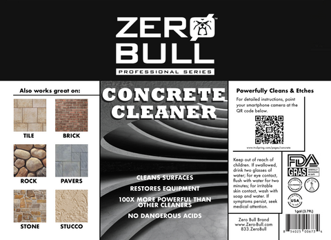 Zero Bull Concrete Cleaner Plus